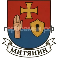 Герб семьи Митянин