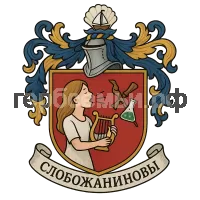 Герб семьи Слобожаниновы