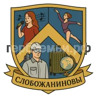 Герб семьи Слобожаниновы