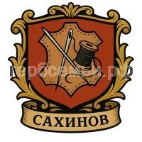 Герб семьи Сахинов