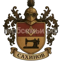 Герб семьи Сахинов