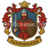 Герб семьи Панюшкины