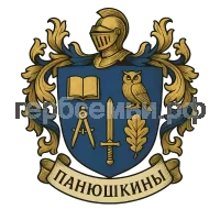Герб семьи Панюшкины