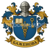 Герб семьи Баженова