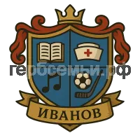 Герб семьи Ivanov
