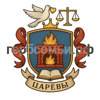 Герб семьи Царёвы
