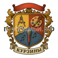 Герб семьи Курзины