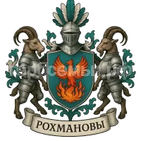 Герб семьи Рохмановы