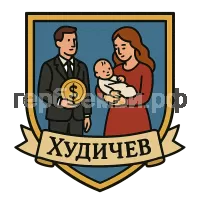 Герб семьи Худичев