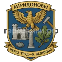 Герб семьи Миридонов