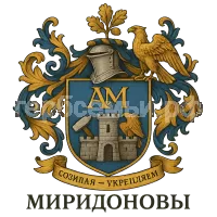 Герб семьи Миридонов