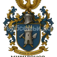 Герб семьи Миридонов