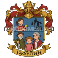 Герб семьи Гафулин