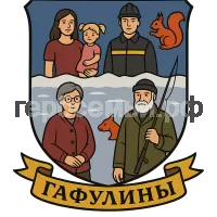 Герб семьи Гафулины