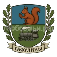 Герб семьи Гафулины
