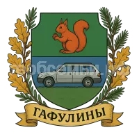 Герб семьи Гафулины