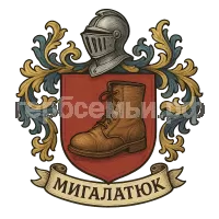 Герб семьи Мигалатюк