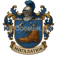 Герб семьи Мигалатюк