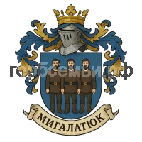 Герб семьи Мигалатюк