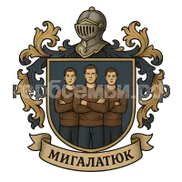 Герб семьи Мигалатюк