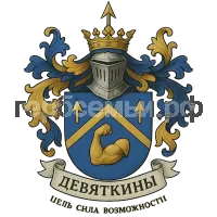 Герб семьи Девяткины