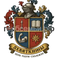 Герб семьи Девяткины