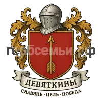 Герб семьи Девяткины