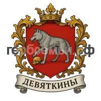 Герб семьи Девяткины
