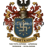 Герб семьи Девяткины