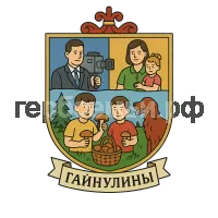 Герб семьи Гайнулин