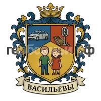 Герб семьи Васильевы