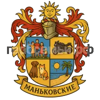 Герб семьи Маньковские