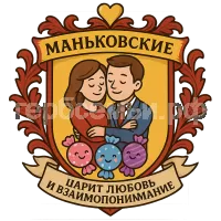 Герб семьи Маньковские