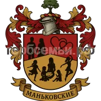Герб семьи Маньковские