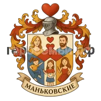 Герб семьи Маньковские