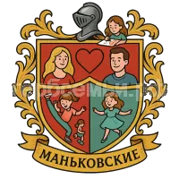 Герб семьи Маньковские
