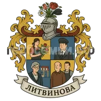 Герб семьи Литвинова