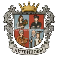 Герб семьи Литвинова
