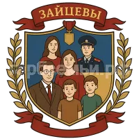 Герб семьи Зайцевы