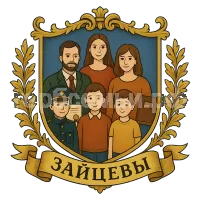 Герб семьи Зайцевы