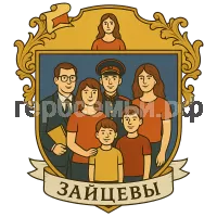 Герб семьи Зайцевы
