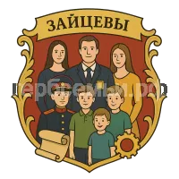 Герб семьи Зайцевы