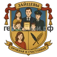 Герб семьи Зайцевы