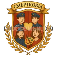 Герб семьи Смычковы