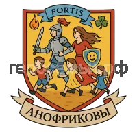 Герб семьи Анофриковы