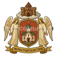 Герб семьи Монастырская гора