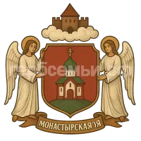 Герб семьи Монастырская гора