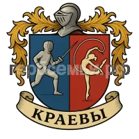 Герб семьи Краевы