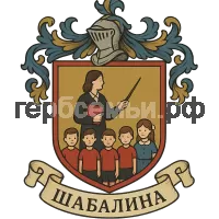 Герб семьи Шабалина