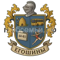 Герб семьи Егошины